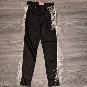 AZALEA WANG AKIRA W/ Pearl Tassels (NWOT)